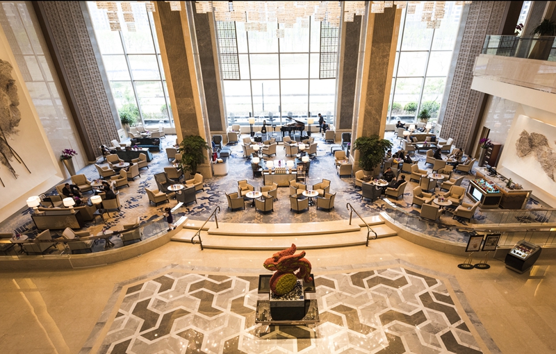 Antique mirror and Hotel interior decoration