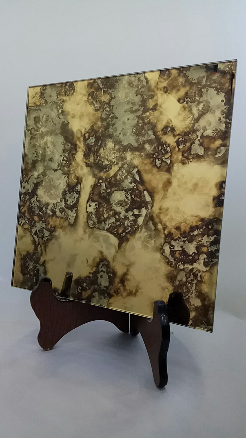 K-2 Gold Antique Mirror